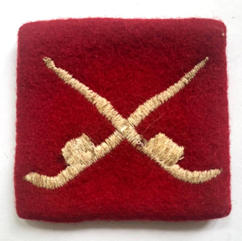 Indian Army WW2 Waziristan District formation sign.