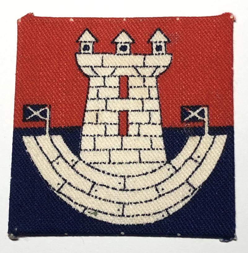 84th AGRA (Army Group Royal Artillery) cloth formation sign badge circa 1947-50.