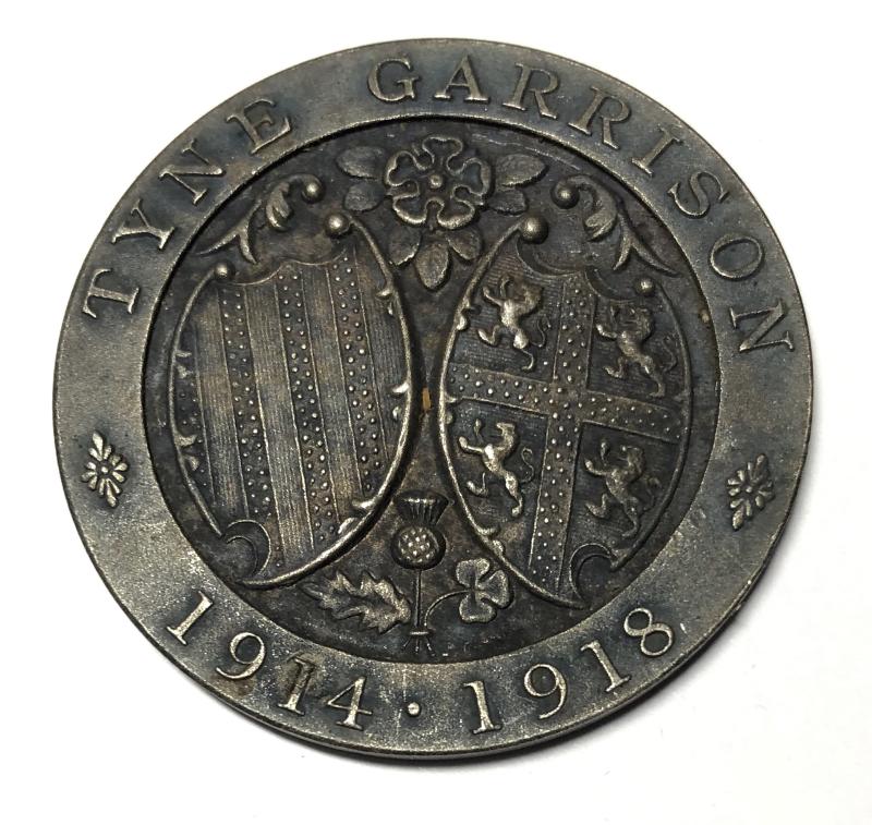 Tyne Garrison Great War WW1 Tribute Medal.