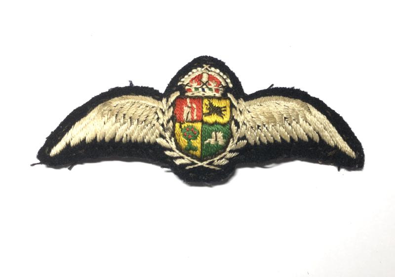 South African Air Force SAAF WW2 Pilot's wings.