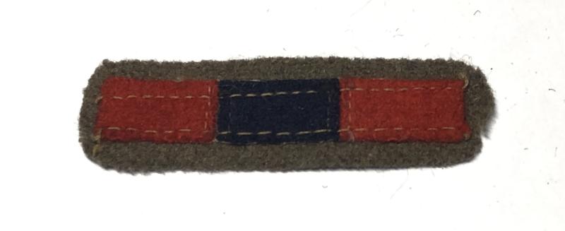 Royal Army Ordnance Corps WW2 post 1943 Arm of Service strip