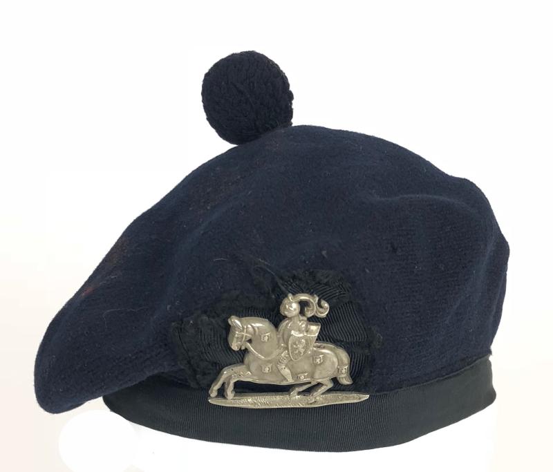 Fife and Forfar Yeomanry pre-war Officer's bonnet.
