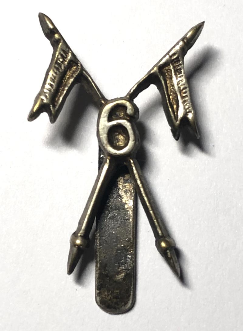 Indian Army 6th Lancers cap badge.