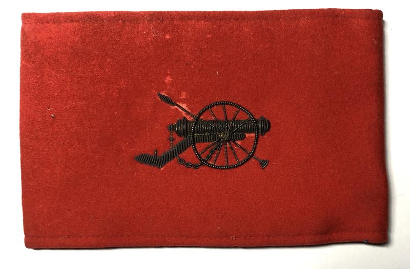 Divisional Artillery HQ WW1 Staff Officer's brassard / armband.