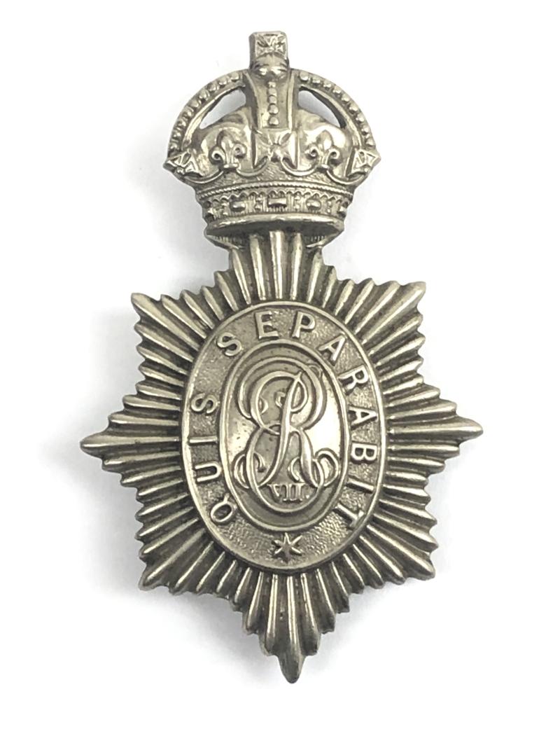 Dublin Metropolitan Police EVIIR Irish cap badge 1901-10.