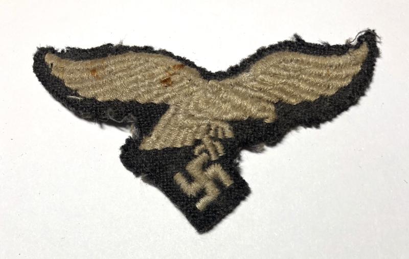 German Third Reich WW2 Luftwaffe cloth cap eagle.