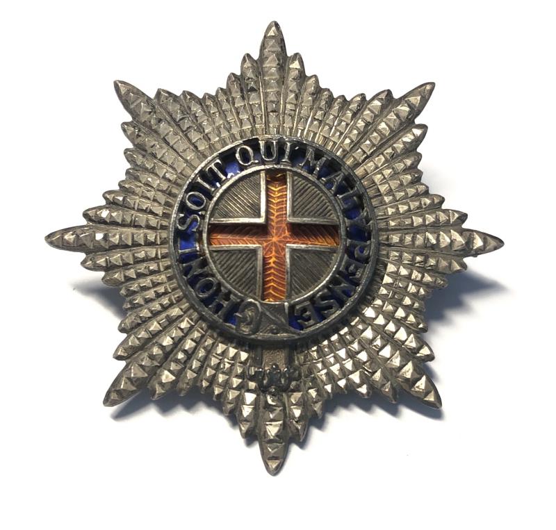 Coldstream Guards Warrant Officer cap star.