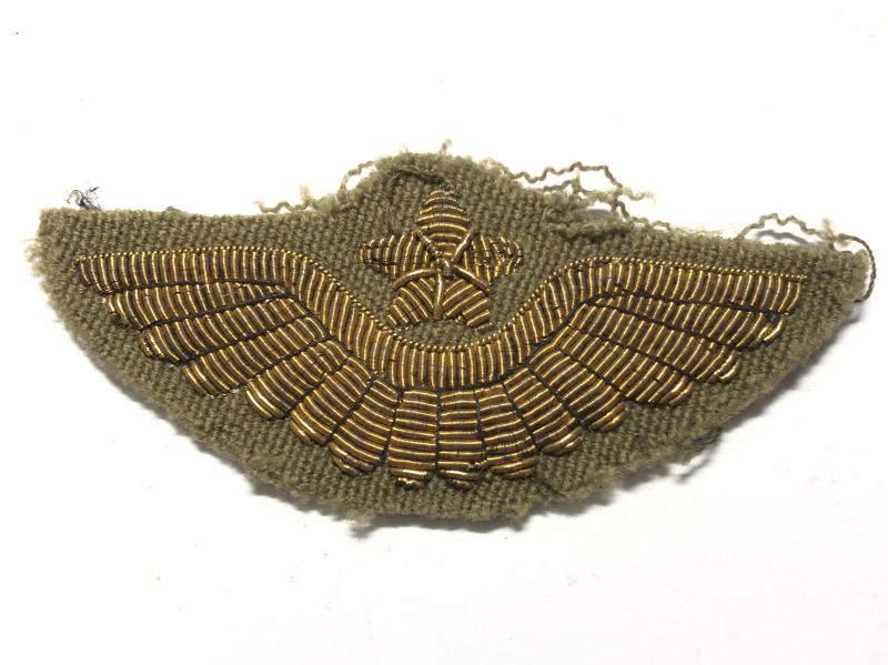 French WW2 Army of the Air General Staff Officer's cap badge.