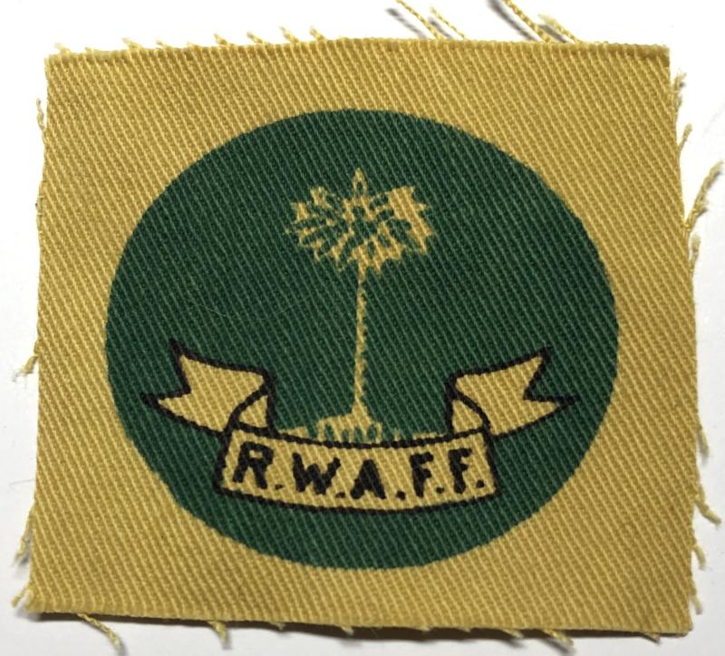 West African Expeditionary Force WW2 formation sign.