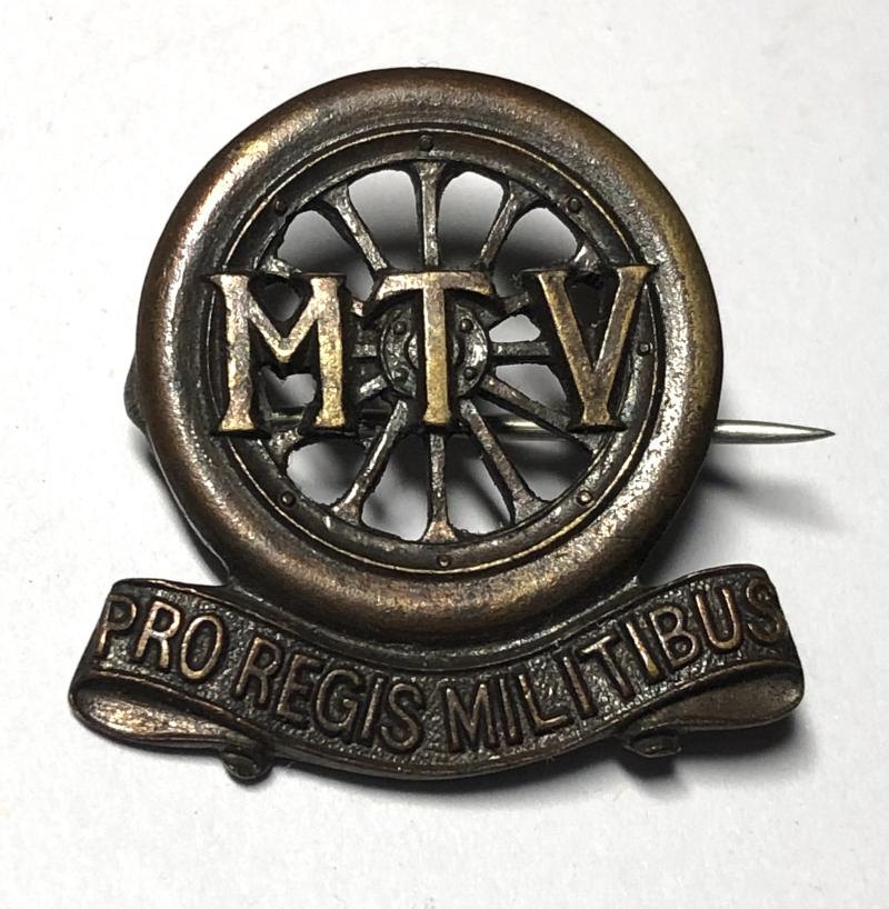 Motor Transport Volunteers WW1 VTC badge.