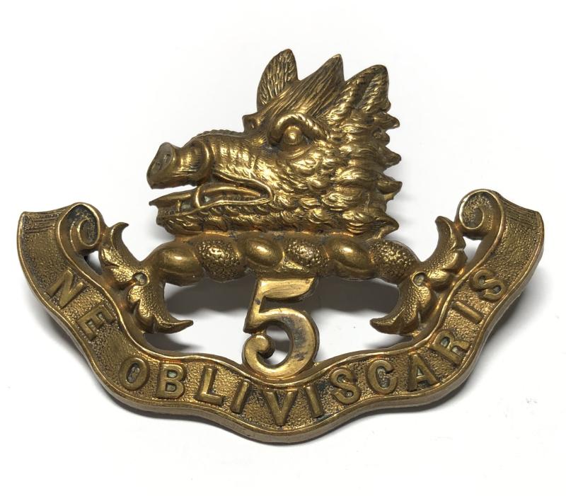5th Regiment Black Watch of Canada Edwardian glengarry badge