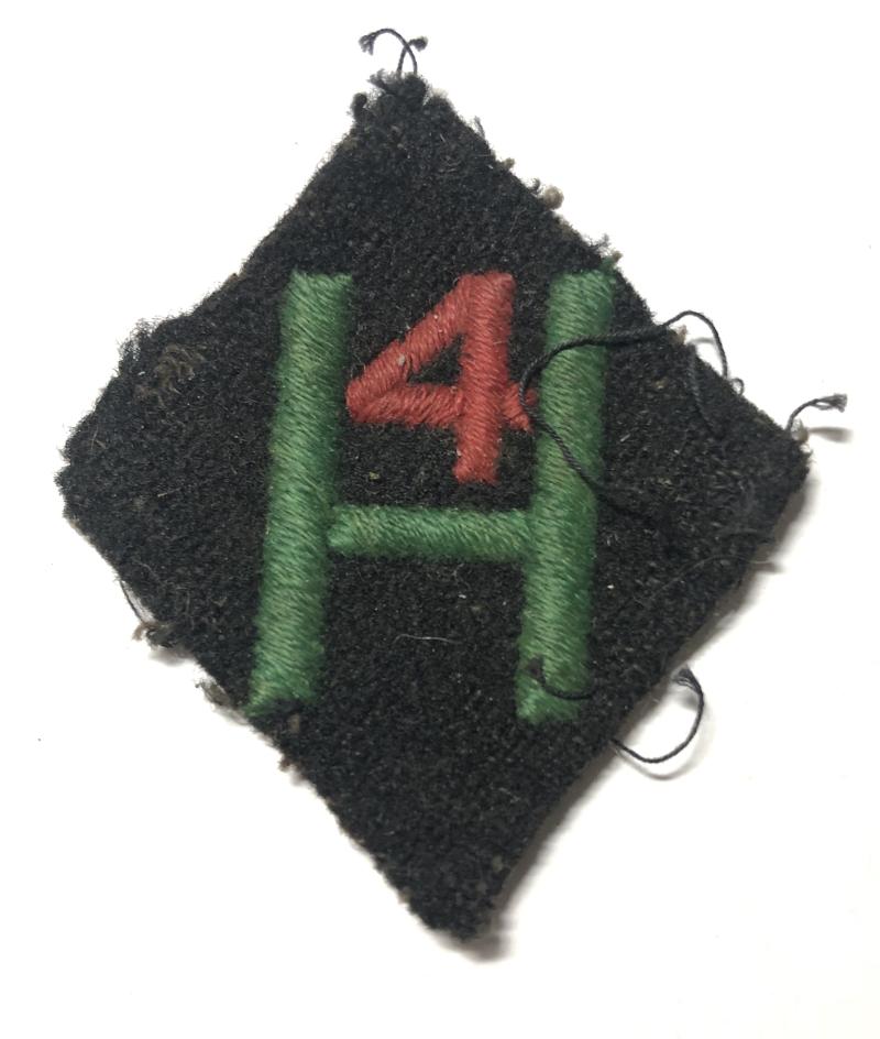 76th (Highland) Field Regiment Royal Artillery WW2 formation sign.