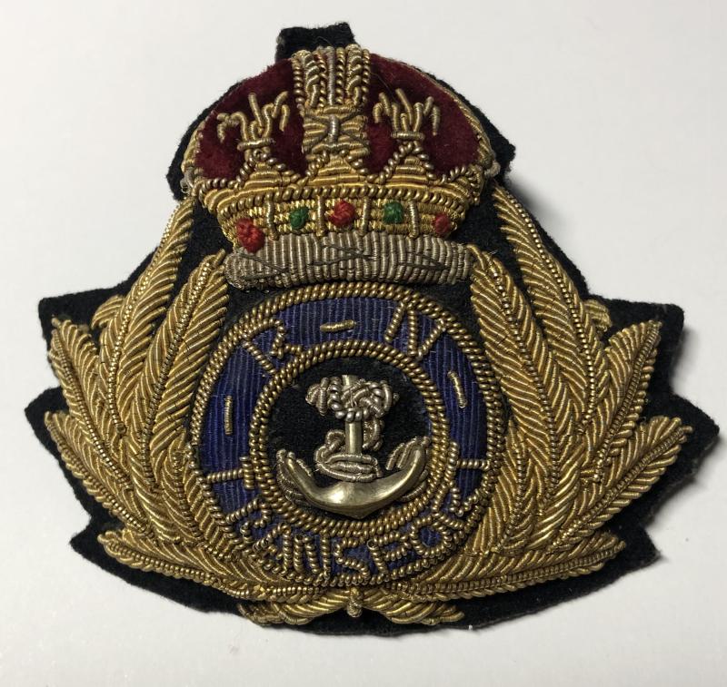 WW1 Royal Navy Transport Officer's cap badge.