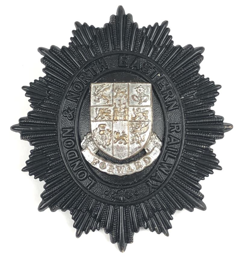 London & North Eastern Railway Police LNER helmet plate c. 1921-47.