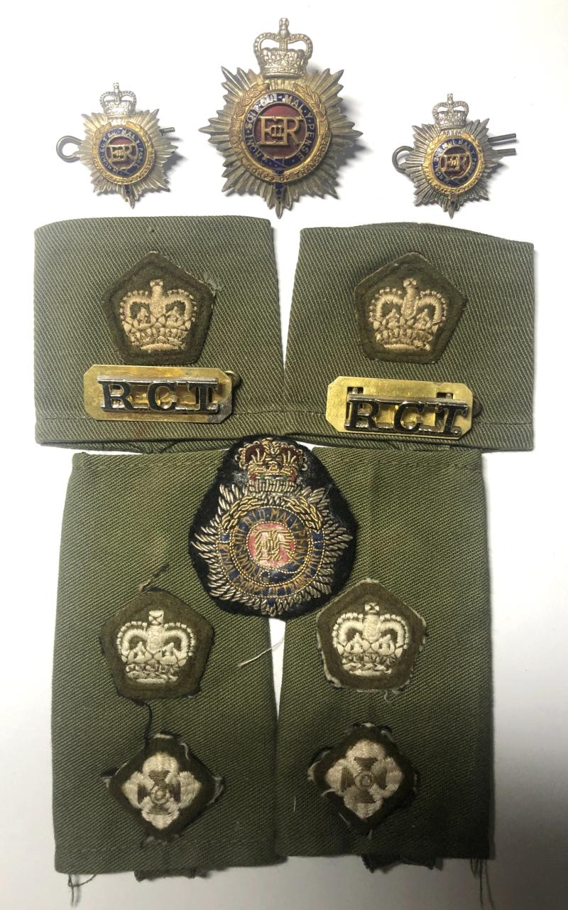 Royal Corps of Transport EIIR Officer's insignia c. 1965-93