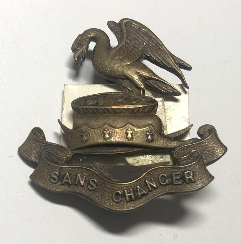 Liverpool Pals WW1 cap badge attributed to soldier killed during Battle of the Somme.
