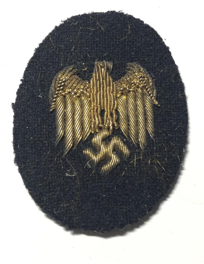 German Third Reich Kriegsmarine Officer's sleeve badge.
