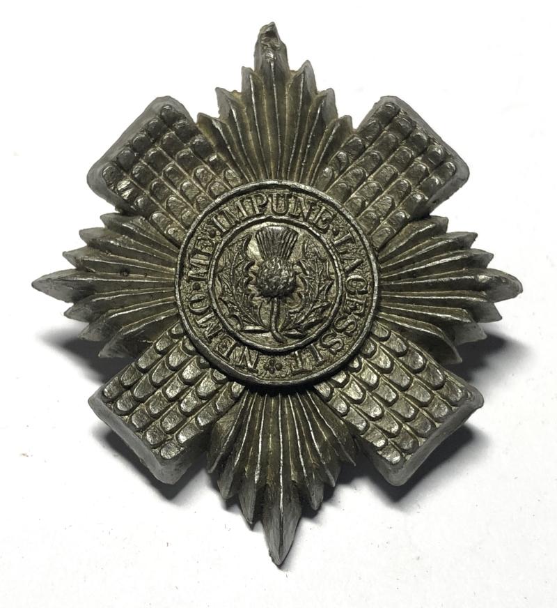 Scots Guards WW2 plastic economy cap badge.