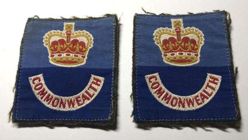 FARELF pair of Malayan Emergency period formation signs c.1955.