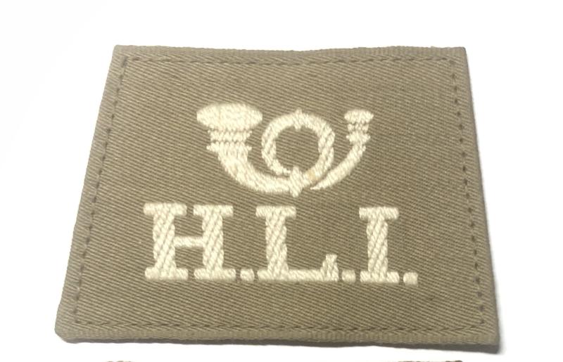 Highland Light Infantry WW1 Scottish cloth shoulder title.