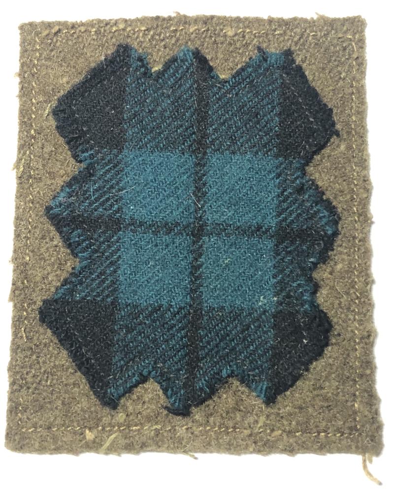 Black Watch WW2 Scottish regimental formation sign.