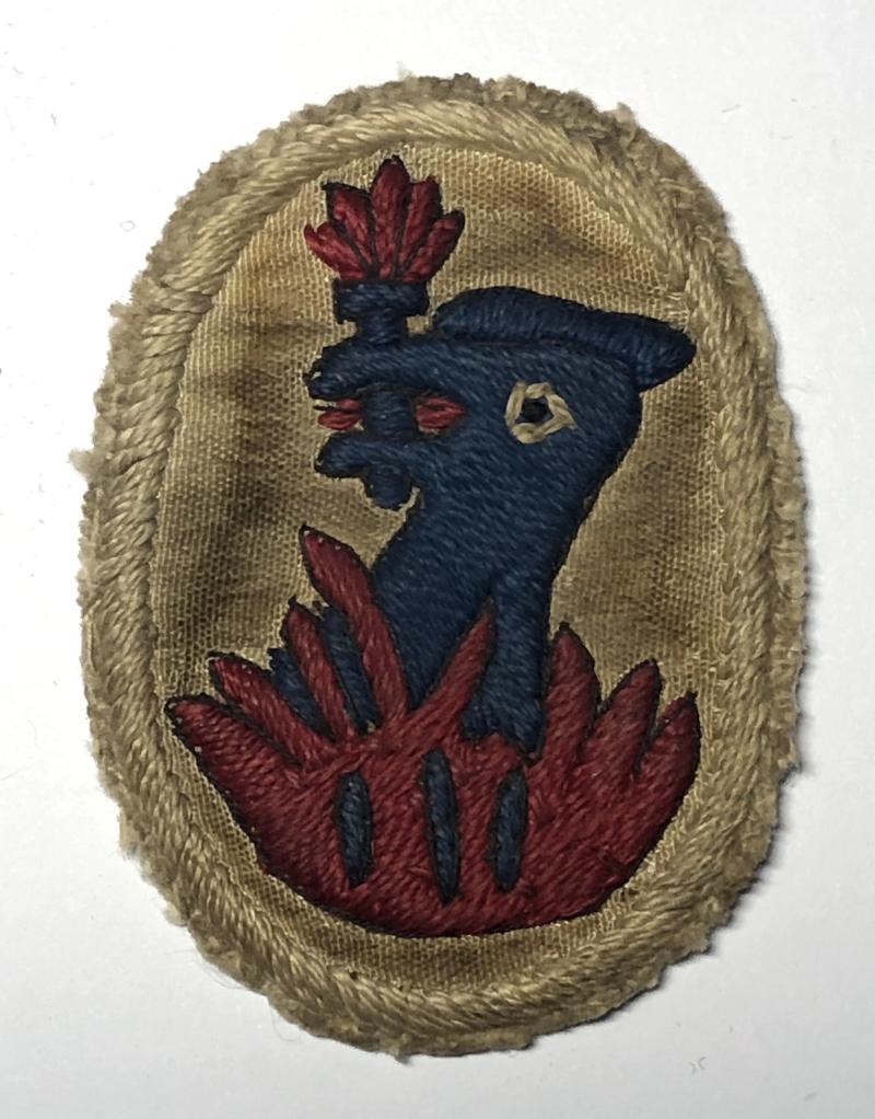 British Military HQ Balkans WW2 formation sign.