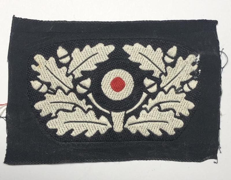 German Third Reich Cap, M1934 Schutzmütze (Panzer Beret) wreath and cockade.