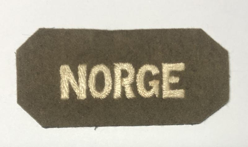 Free Norwegian Forces WW2 designation / formation sign.