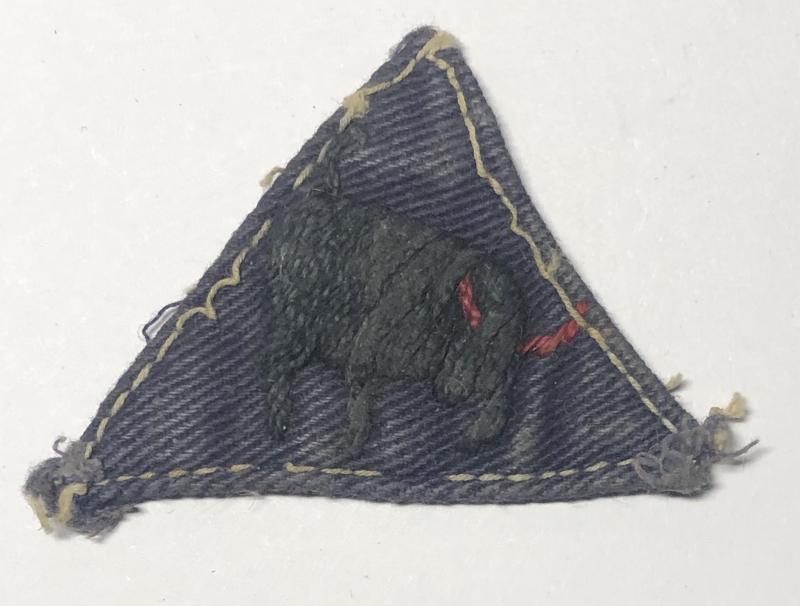 255th Indian Tank Brigade WW2 formation sign.