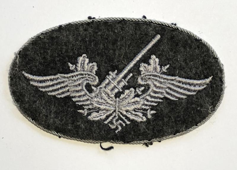 WW2 Luftwaffe Anti Aircraft Flak Artillery NCO Badge