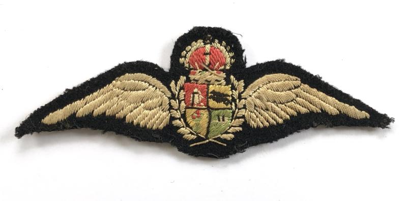 South African Air Force WW2 pilot wings.