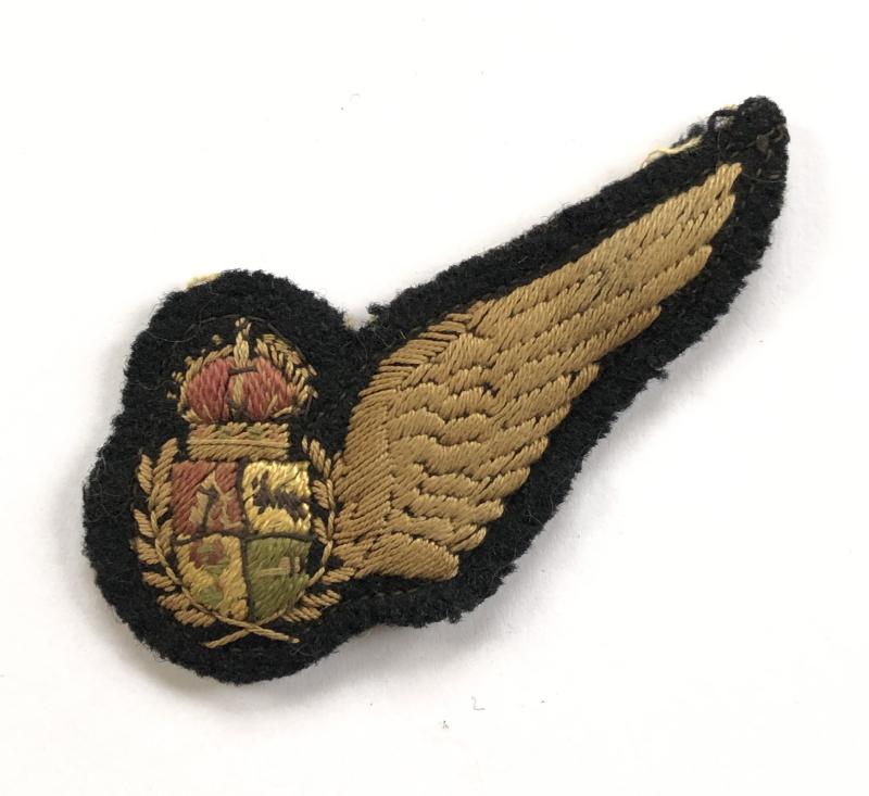 South African Air Force WW2 Navigator's brevet / half wing.
