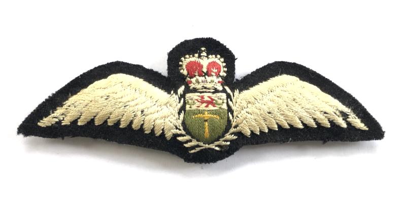 Royal Rhodesian Air Force pre UDI pilot's wing c. 1959-65.