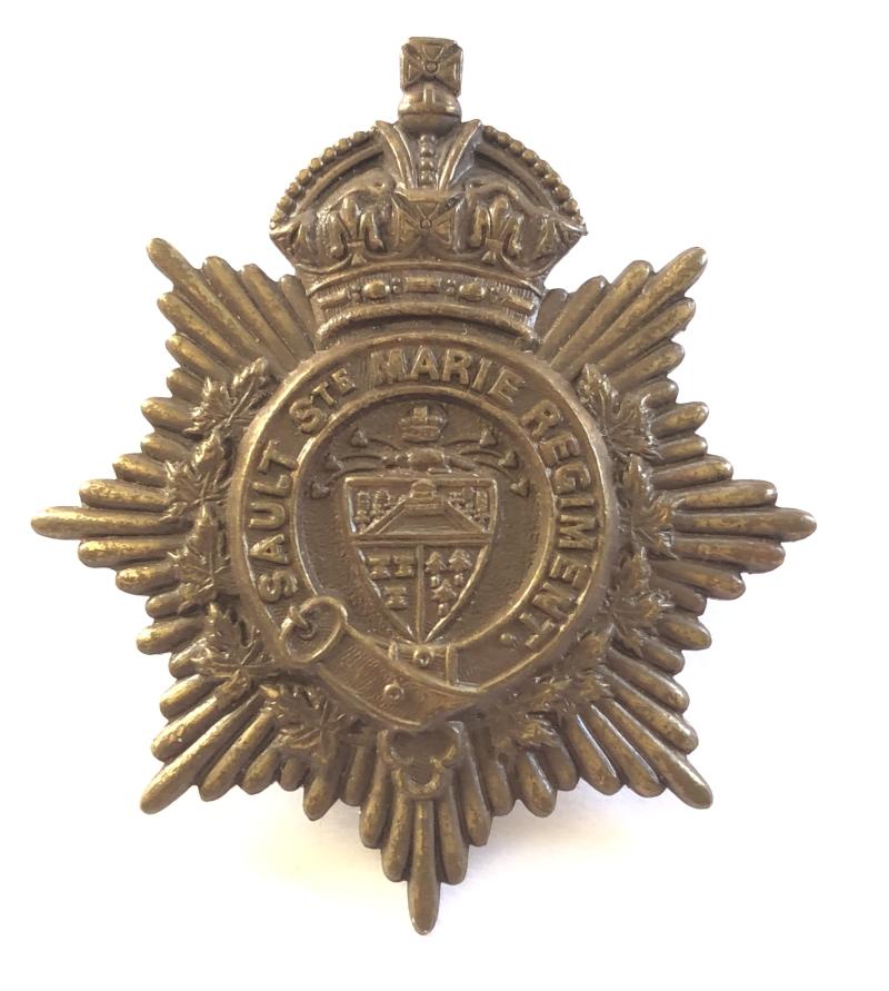 Canada. Sault Ste. Marie Regiment cap badge c.1923-36.
