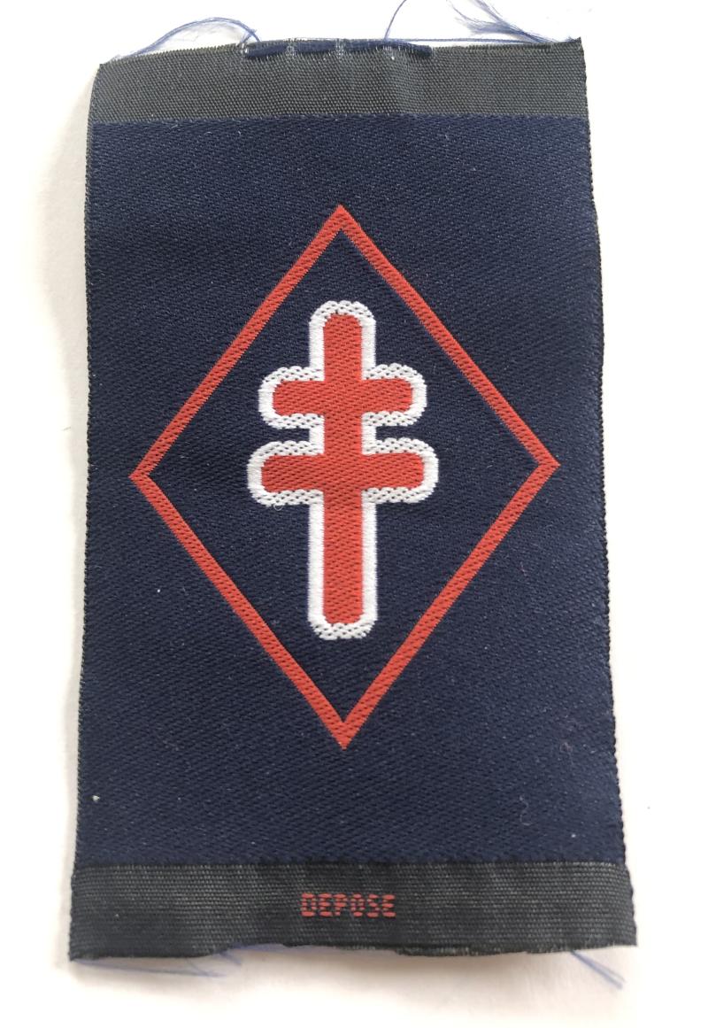 WW2 Free French formayion sign.