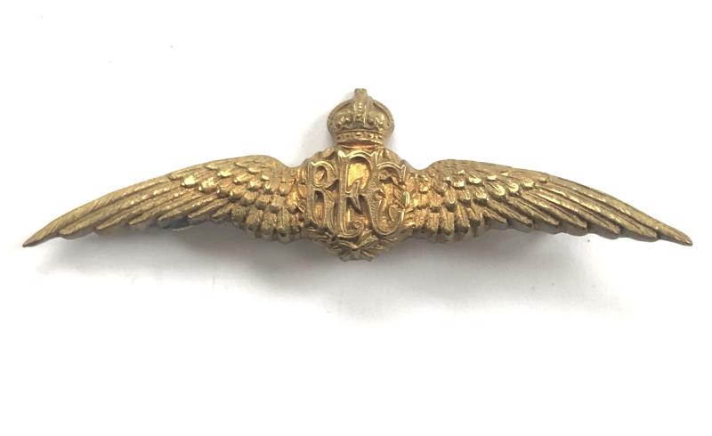 Royal Flying Corps WW1 NCOs RFC Pilots wings c. 1914.