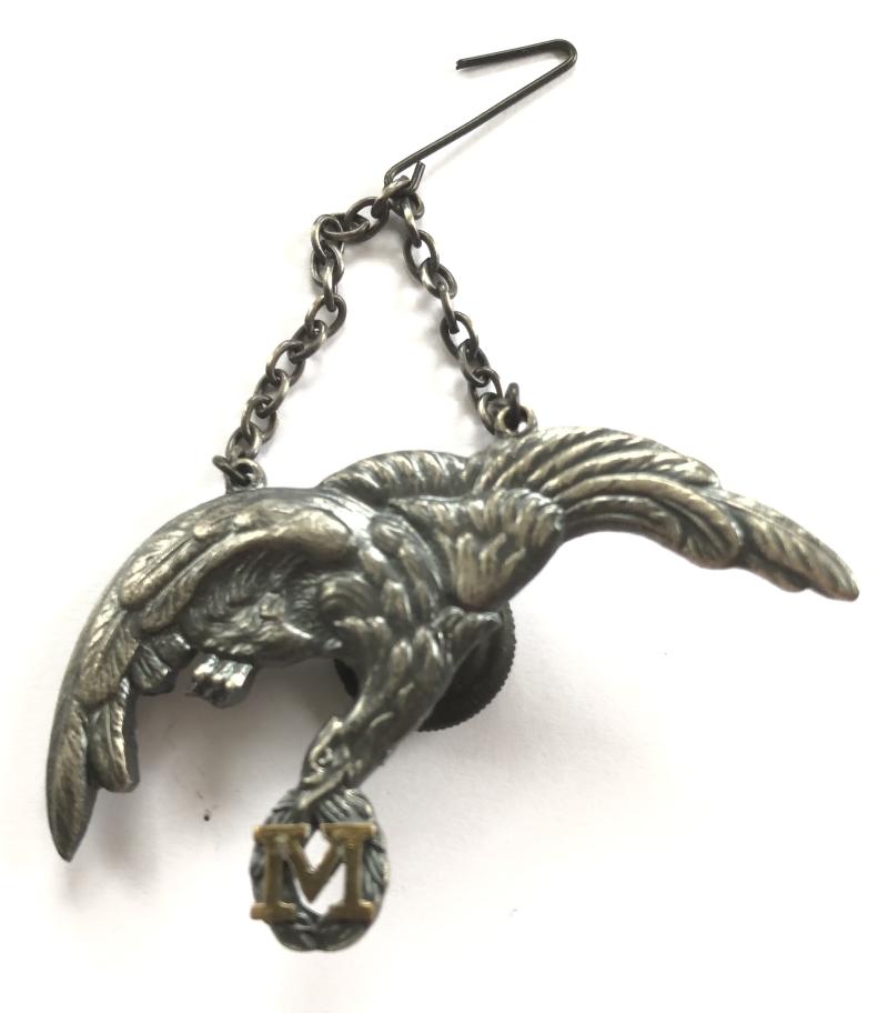 WW2 Polish Air Force Flight Engineers badge by J.R. Gaunt, London.