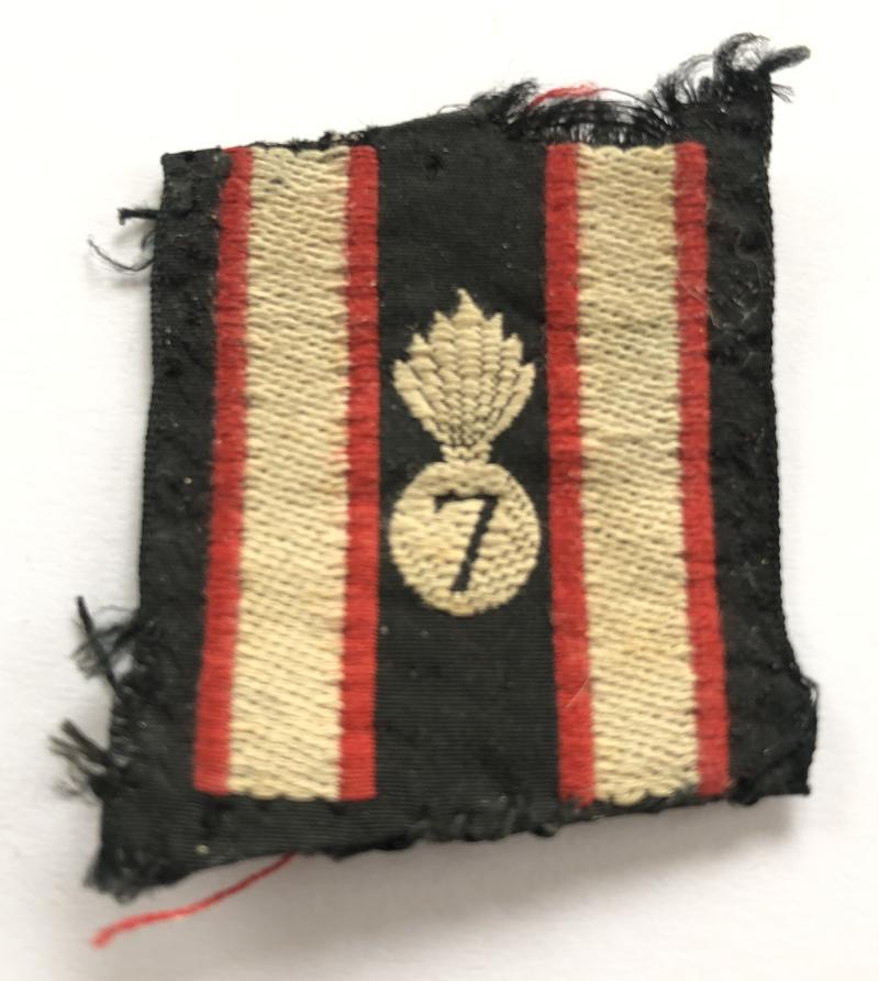 567 LAA/SL Regiment Royal Artillery cloth formation sign.