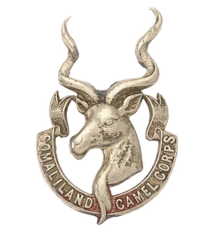 Somaliland Camel Corps cap badge c. 1926-44.