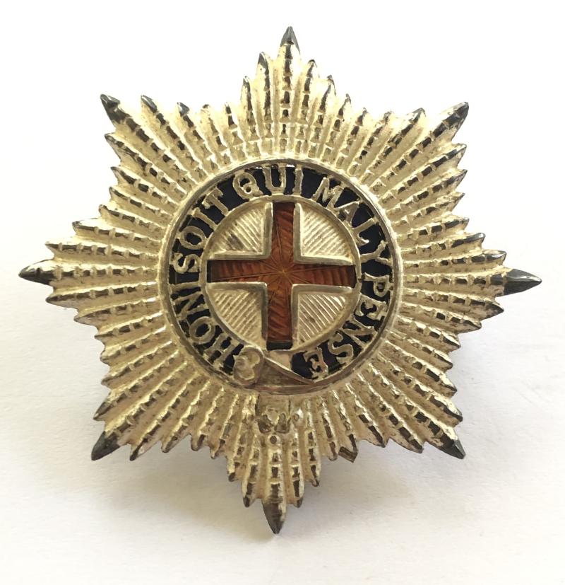Coldstream Guards Warrant Officer's / Staff cap star.