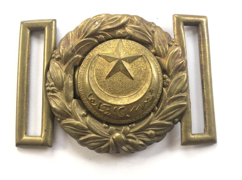 Turkish Army WW1 Officer's belt buckle.