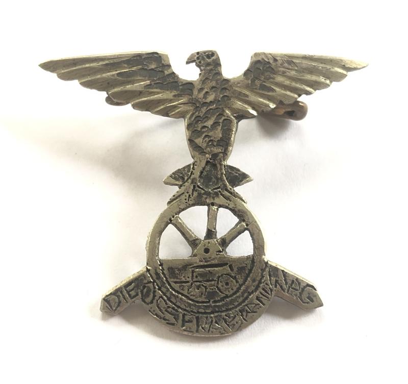 Die Ossewabrantweg South African cap badge c. 1940.