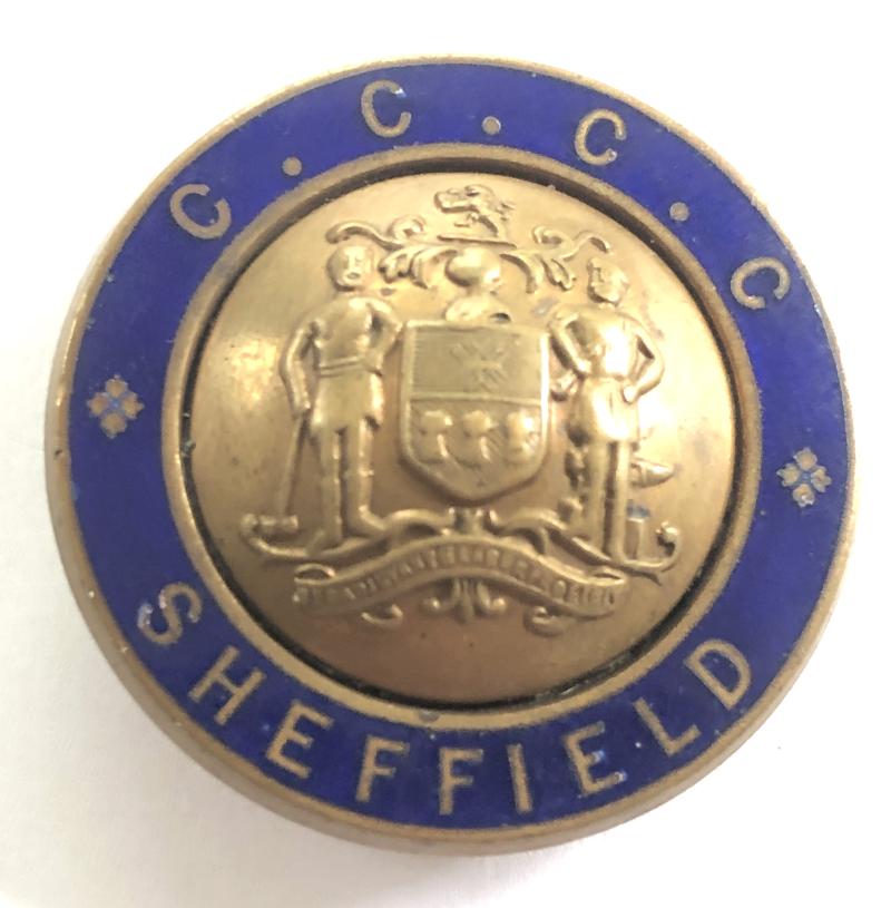 Sheffield Chief Constable’s Civilian Corps (CCCC) WW1 Lapel bade c. 1914-15.
