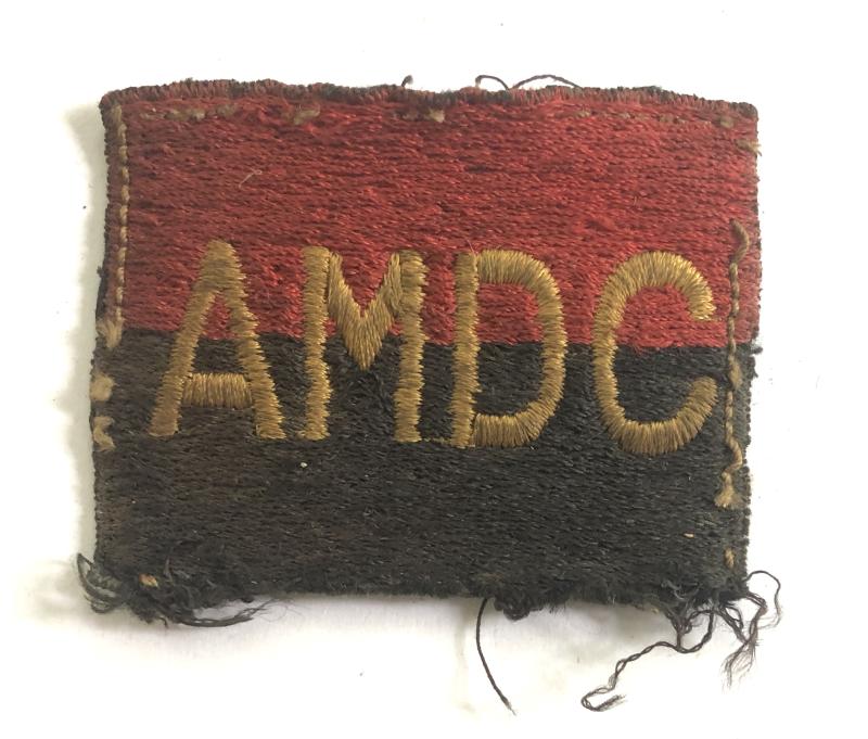Army Mechanised Demonstration Column cloth formation sign c.1946.