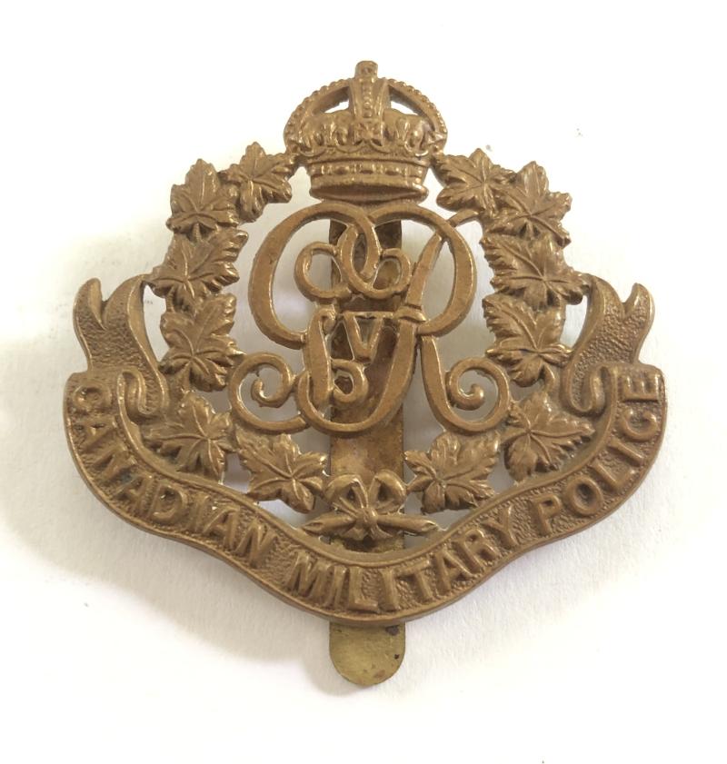 Canadian Military Police WW1 post 1917 cap badge.