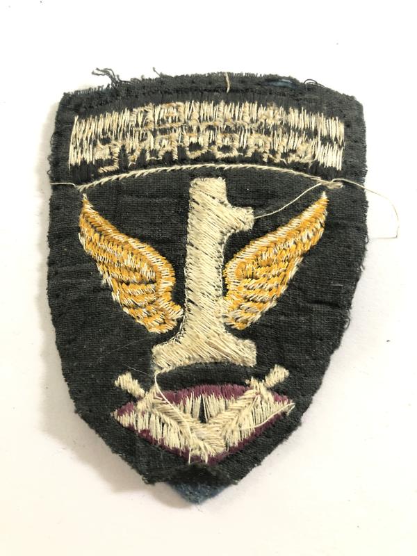 First Allied Airborne WW2 cloth formation sign c. 1944-45.