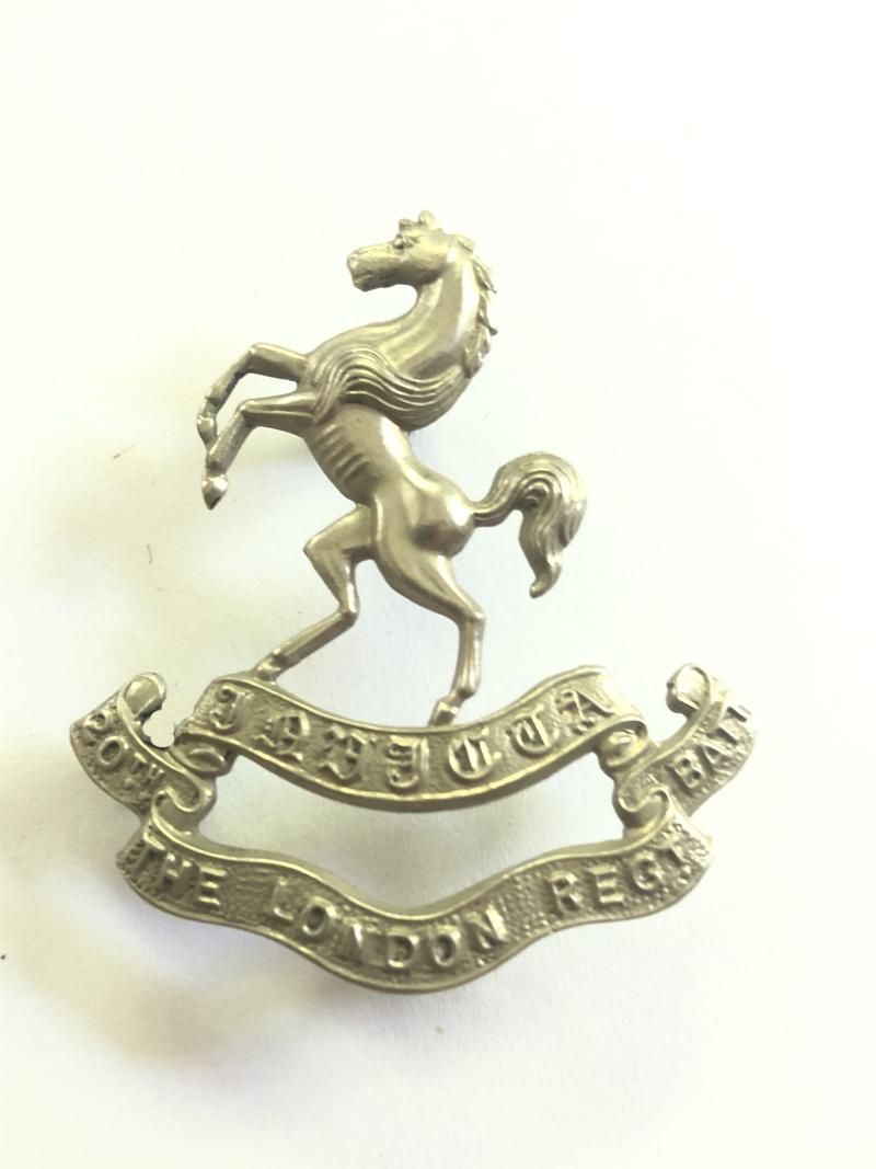 20th County of London Bn (Blackheath & Woolwich) WW1 cap badge c. 1908-35.