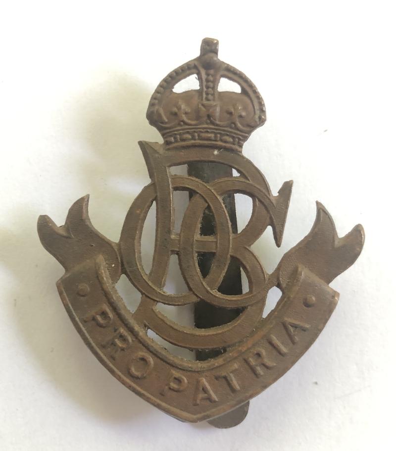 Old Boys Corps WW1 London VTC cap badge.