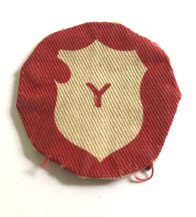 Yorkshire County Division WW2 formation sign.