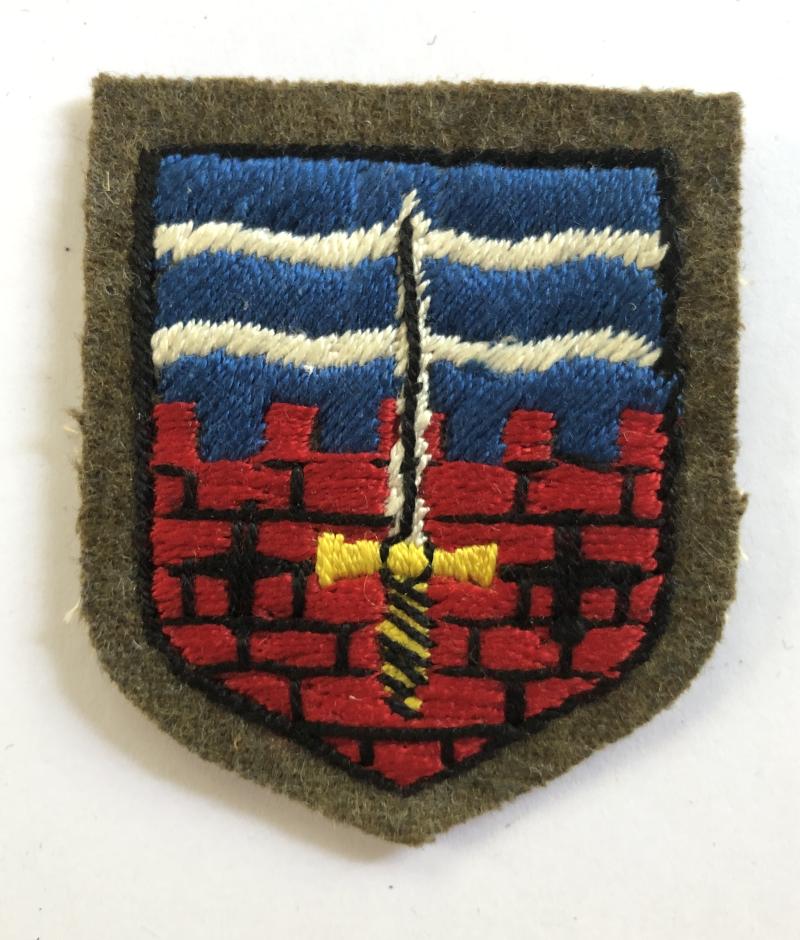 19 Southern (City of Bath) General Hospital RAMC formation sign c. 1960